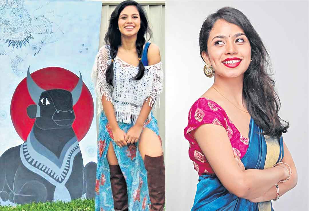 Actress Maya Nelluri | లాక్‌డౌన్‌లో ఆస్ట్రేలియాలో లాక్‌ అయిపోయి.. ఆన్‌లైన్‌లో ఆర్ట్‌ నేర్చుకుని..