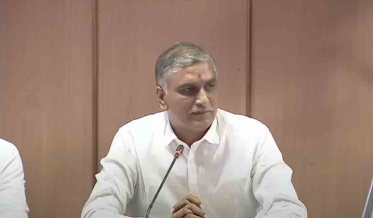 దేశ జీడీపీ కంటే తెలంగాణ జీడీపీ రెట్టింపు: మంత్రి హరీశ్‌ రావు