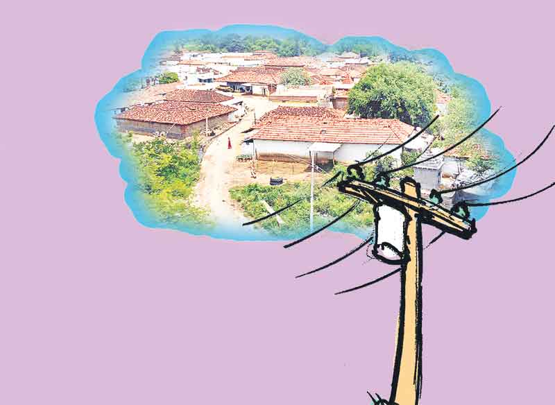 దళితవాడల్లో విద్యుత్‌ కాంతులు