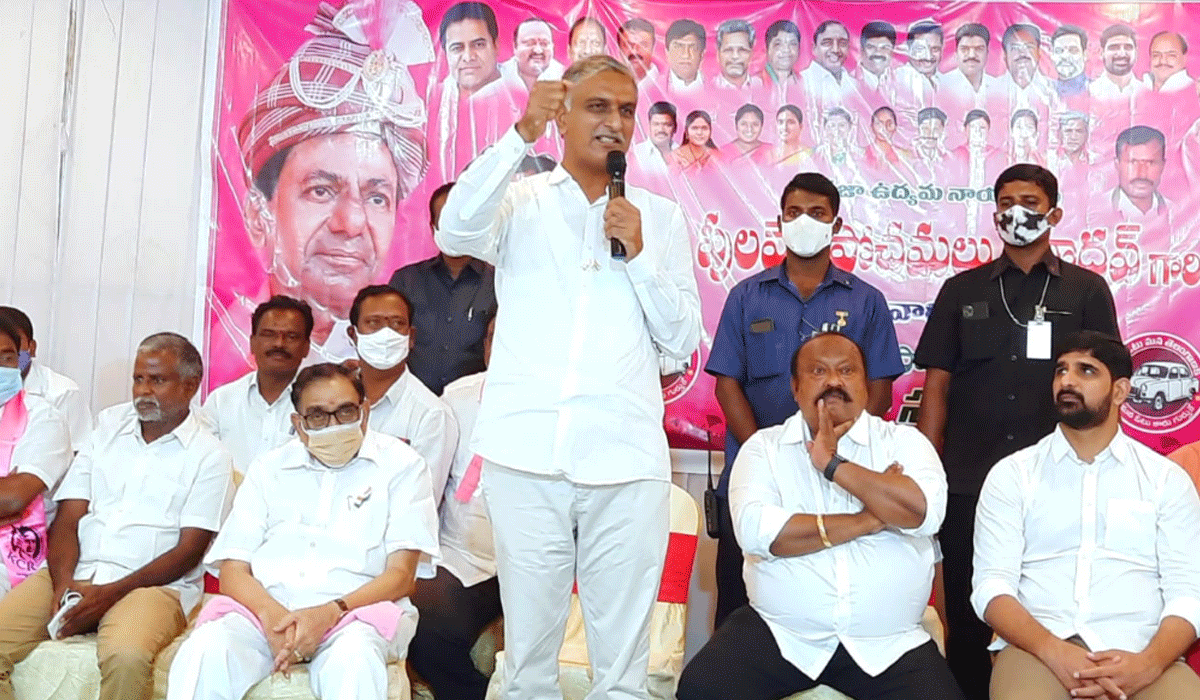 Huzurabad | ఈటల ఏ ఎండకు ఆ గొడుగు పట్టే రకం : మంత్రి హరీష్‌ రావు