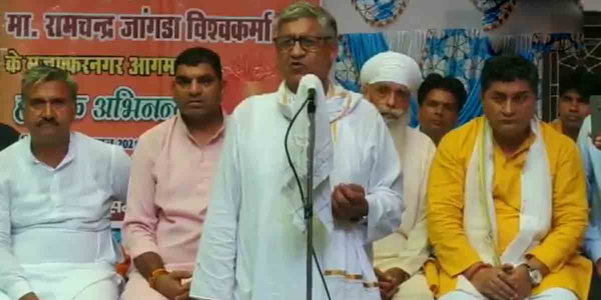 ముస్లిం శిల్పులంతా విశ్వ‌క‌ర్మ వార‌సులే: బీజేపీ ఎంపీ