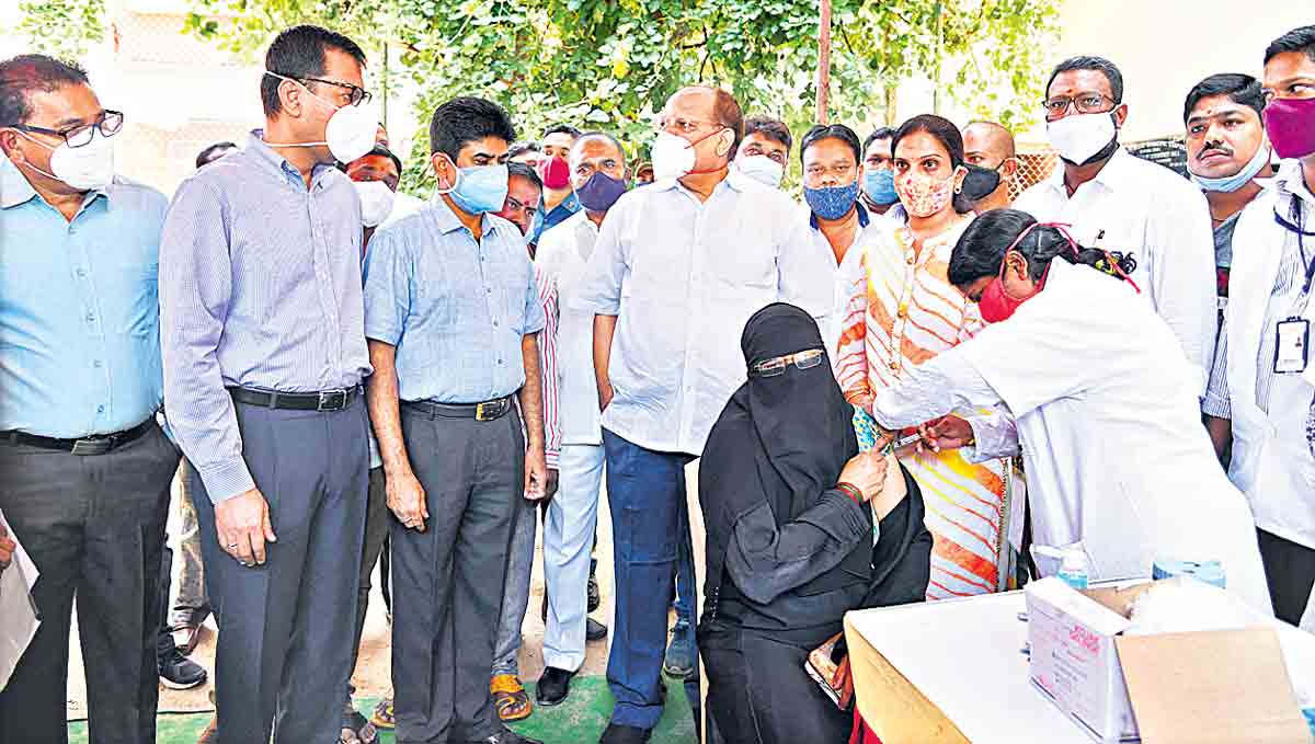 వందశాతం లక్ష్యం దిశగా