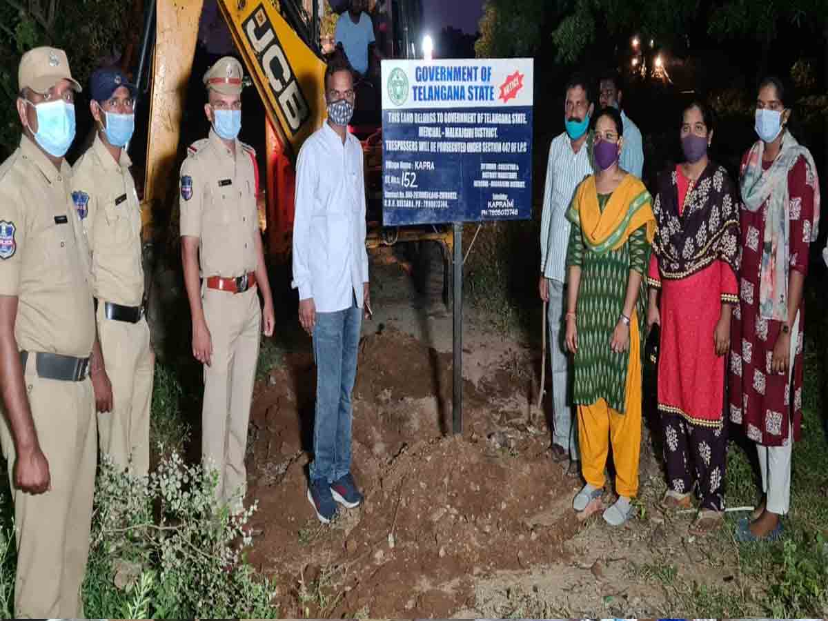 కబ్జాలకు పాల్పడితే కఠిన చర్యలు…