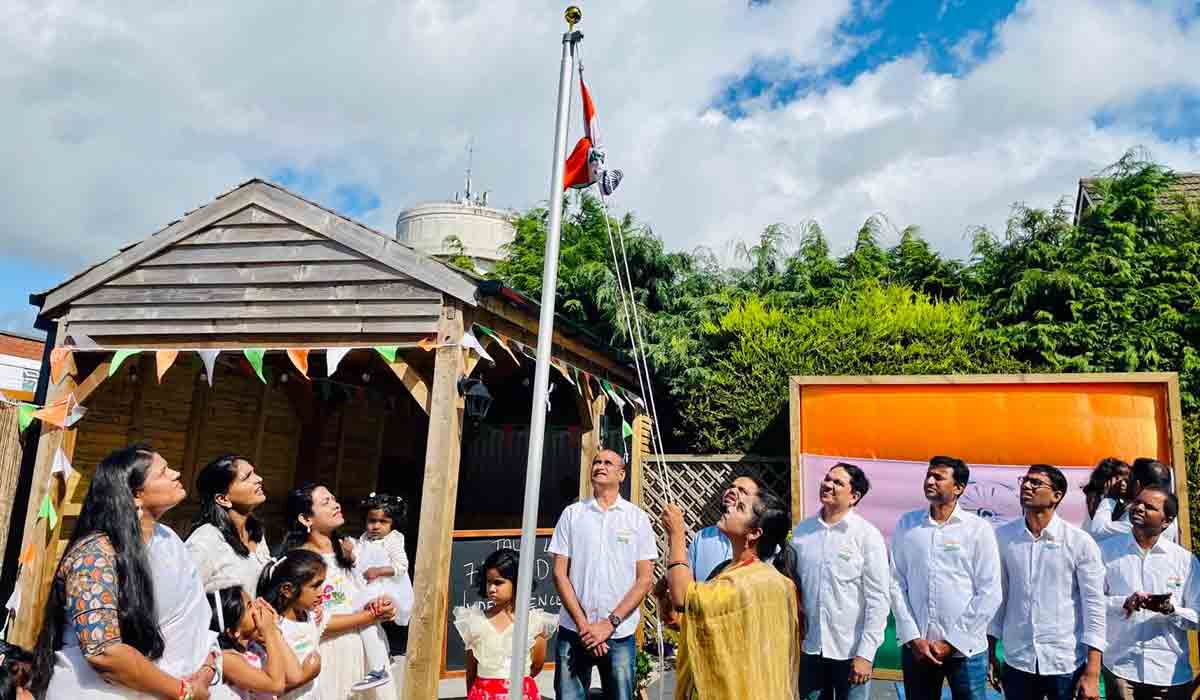 లండన్‌లో ఘనంగా 75వ స్వాతంత్య్ర దినోత్సవ వేడుకలు
