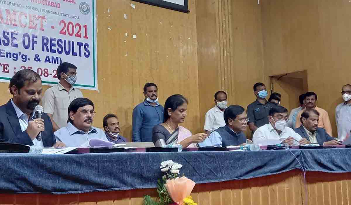 EAMCET Results: ఎంసెట్‌ ఫలితాలు విడుదల