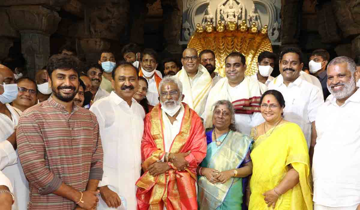 TTD : టీటీడీ చైర్మన్‌గా వైవీ సుబ్బారెడ్డి ప్రమాణం