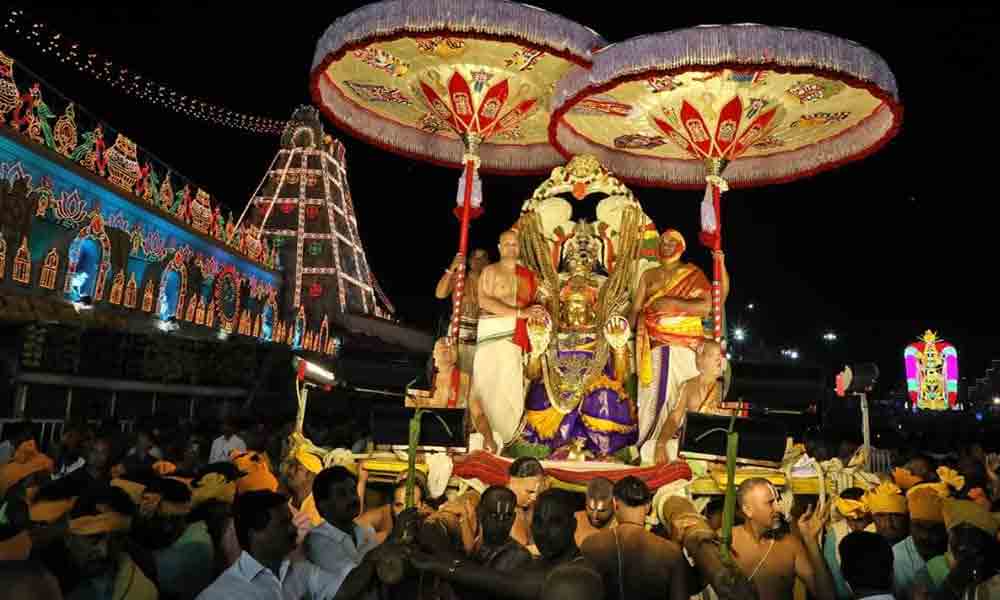 TTD | తిరుమలలో నేడు శ్రావణ గరుడ సేవ