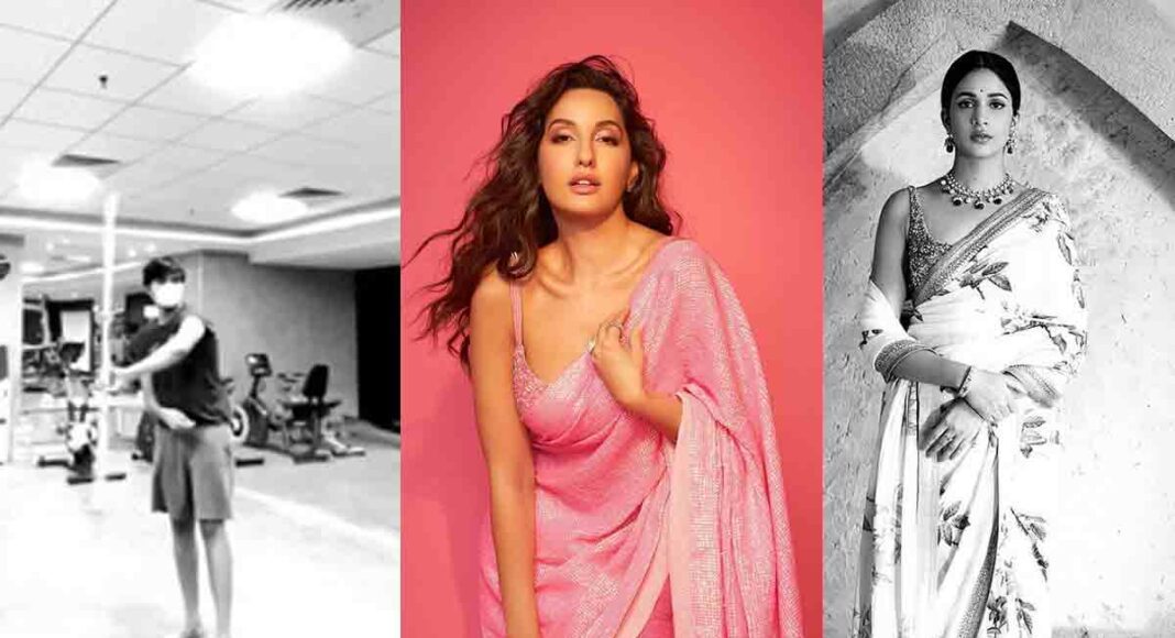 తండ్రి బాటలో అఖీరా .. సారీలో సినీ తారలు