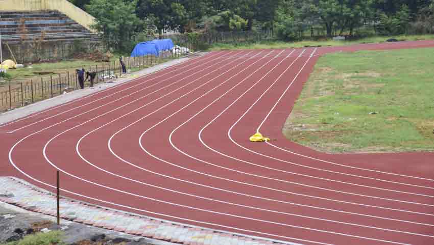 జేఎన్‌ఎస్‌లో సిద్ధమైన సింథటిక్‌ ట్రాక్‌