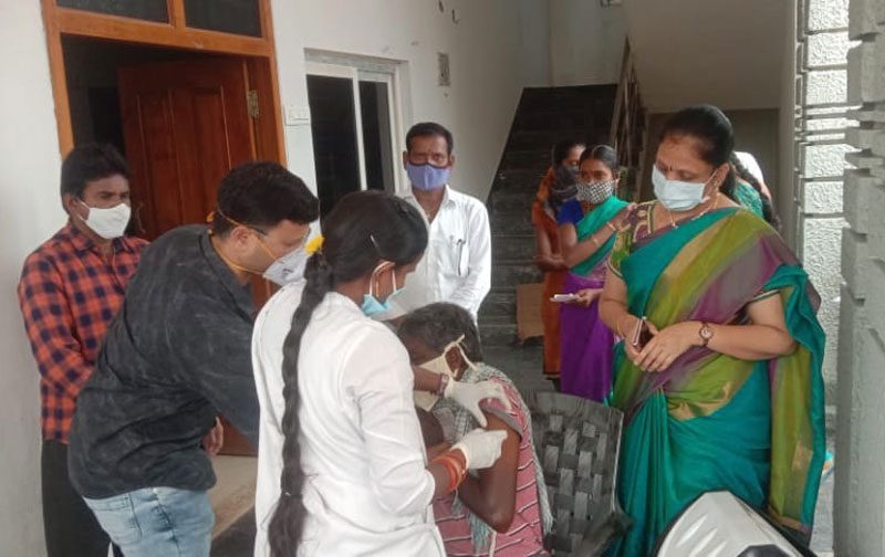 వరికోల్‌లో 100 శాతం మొదటి డోస్‌