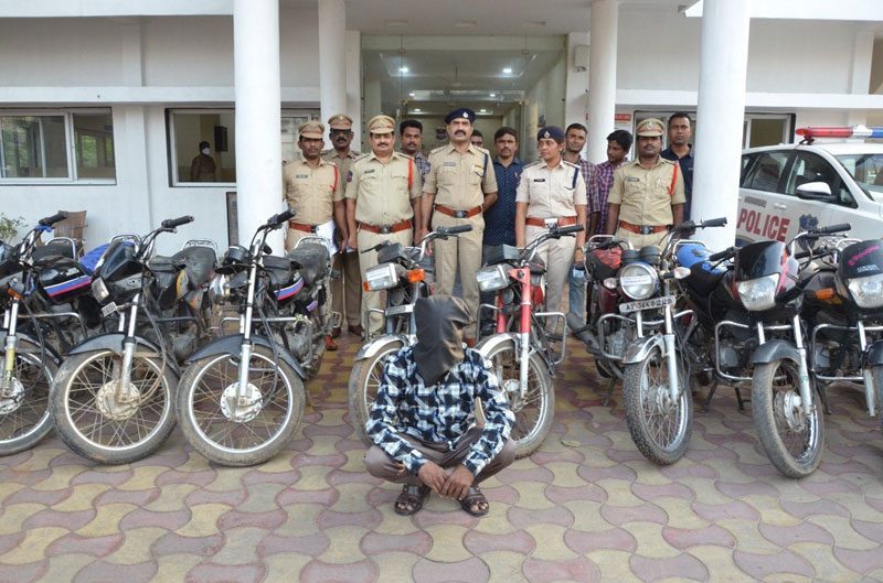 బైకుల దొంగ అరెస్ట్‌