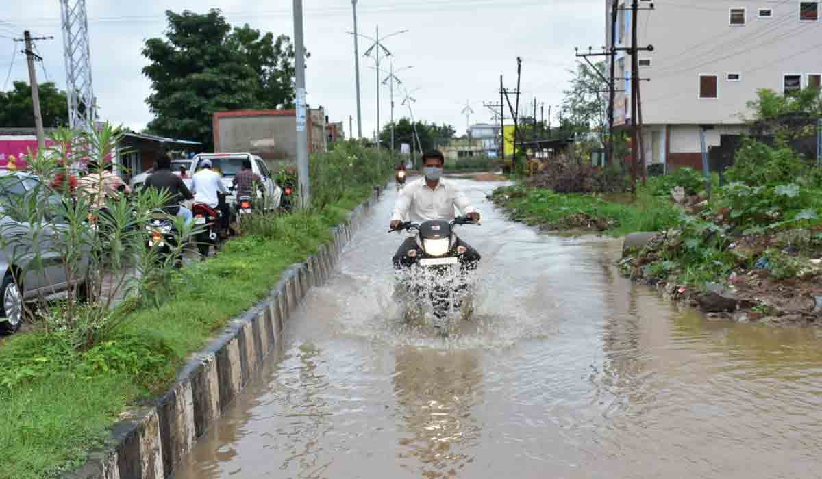 వరంగల్‌, సిరిసిల్ల జిల్లాల్లో జోరు వాన