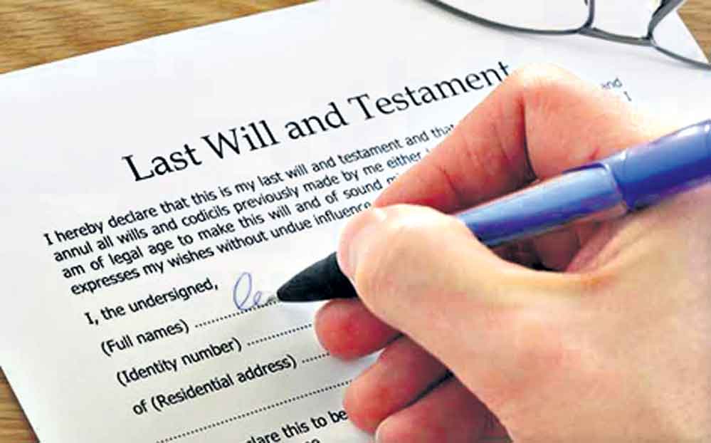 40 ఏండ్లకే వీలునామా!