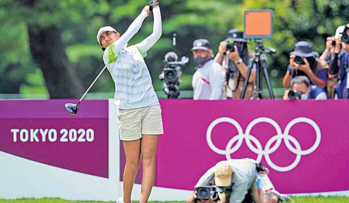 గోల్ఫ్‌ర్‌ అదితిపై మంత్రి కేటీఆర్ ప్ర‌శంస‌లు