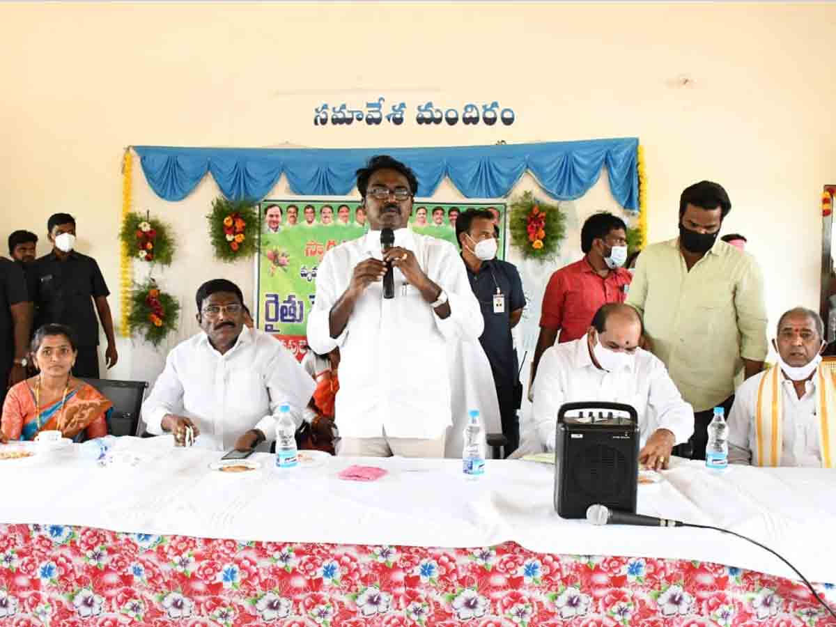 రైతు సంక్షేమమే ప్రభుత్వ ధ్యేయం : మంత్రి పువ్వాడ