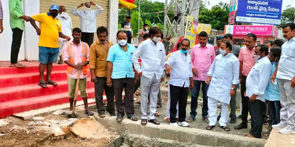 డ్రైనేజీ సమస్యలకు శాశ్వత పరిష్కారం : మంత్రి ఐకే రెడ్డి