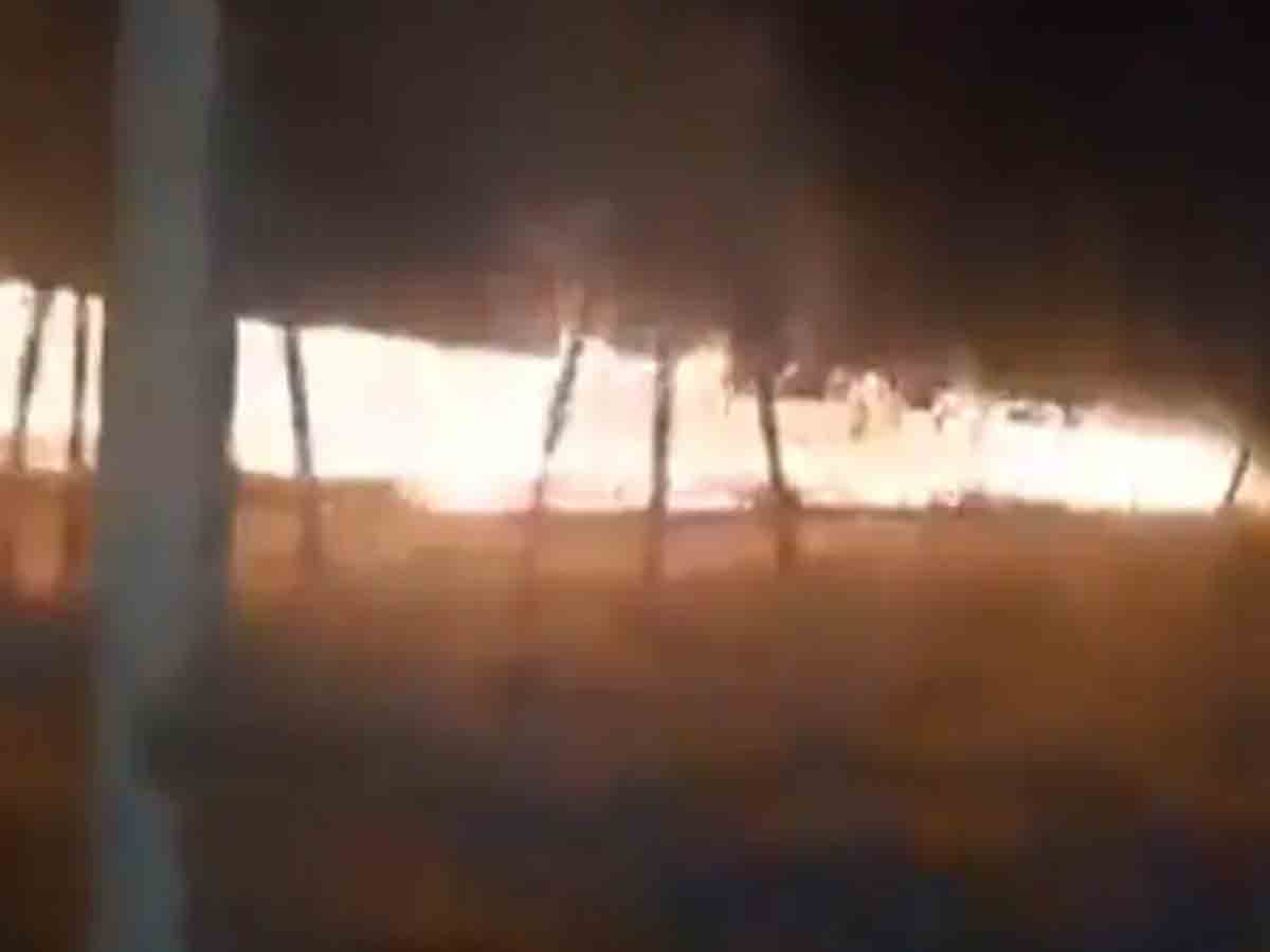 అమ్యూజ్‌మెంట్‌ పార్క్‌ను తగలబెట్టిన తాలిబన్లు