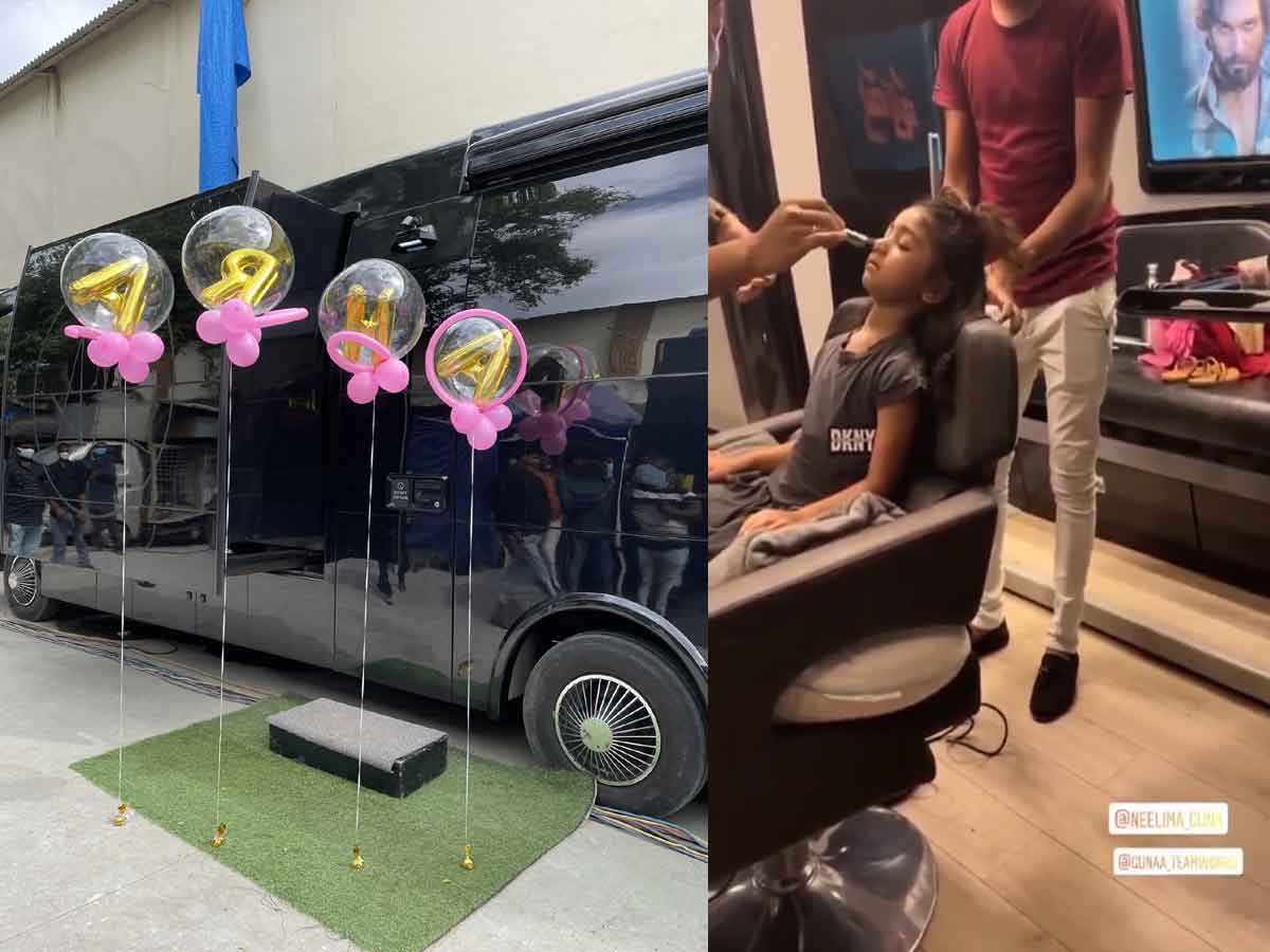 సెట్స్‌కి వ‌చ్చిన అర్హ‌.. గ్రాండ్ వెల్‌క‌మ్ చెప్పిన టీం