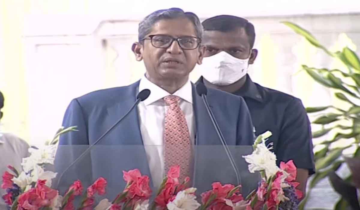 CJI NV Ramana: 3 నెలల్లోనే నా కల నిజమైంది..  సీఎం కేసీఆర్కు థ్యాంక్స్ చెప్పిన సీజేఐ ఎన్వీ రమణ