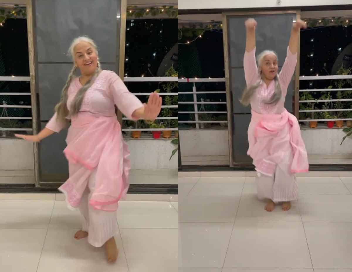 Viral Video : జోరుగా.. హుషారుగా బామ్మ డ్యాన్స్.. కోయి ల‌డ్‌కీ హై.. అంటూ అద‌ర‌గొట్టింది