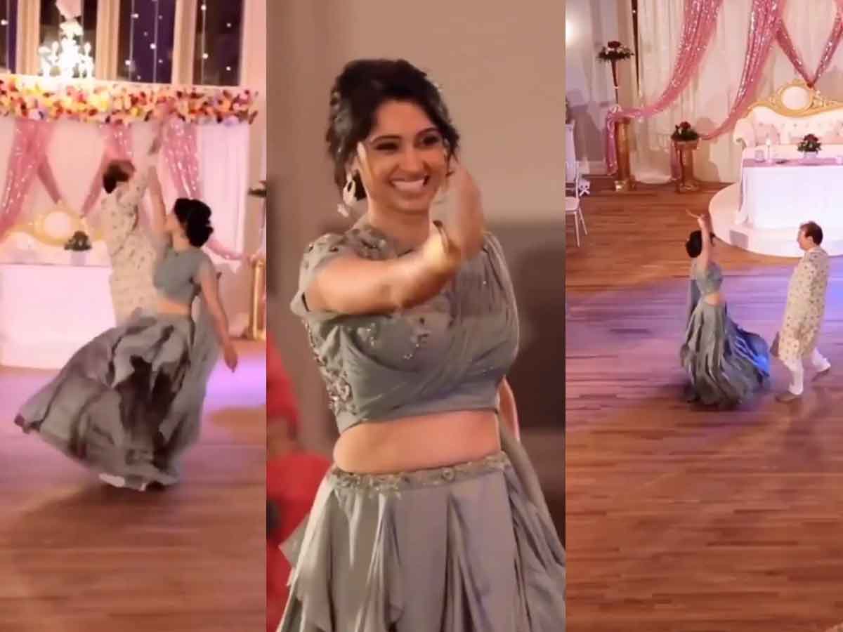 Viral Video : తండ్రితో హుషారుగా కూతురు డ్యాన్స్.. పెళ్లికొచ్చిన అతిథులు ఫిదా