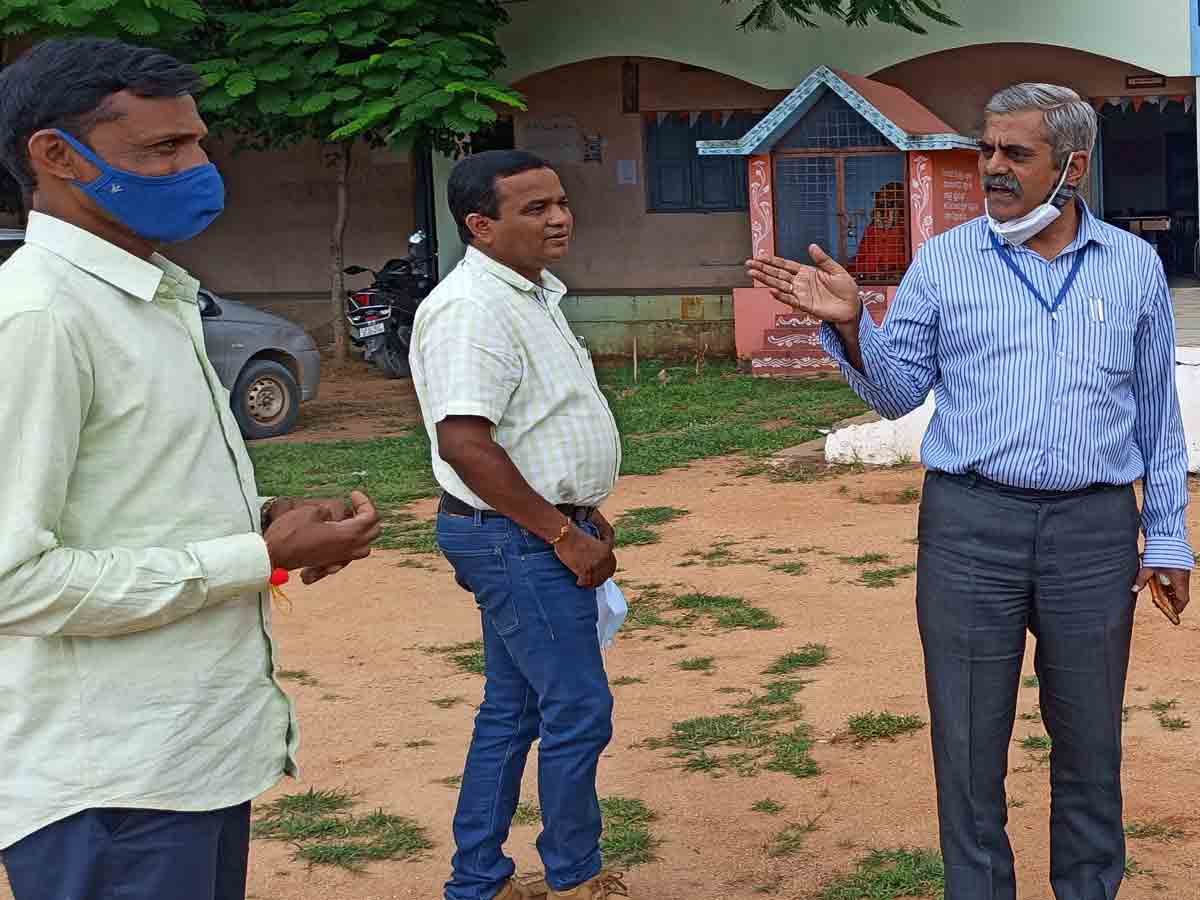 Uppal Degree college | ఉప్పల్‌లో డిగ్రీ కళాశాల భవన నిర్మాణం కోసం పరిశీలన…