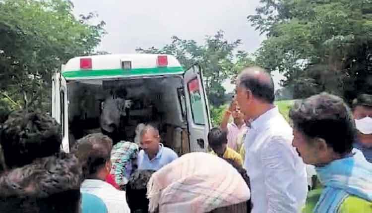 మానవత్వంచాటిన మంత్రి హరీశ్‌రావు