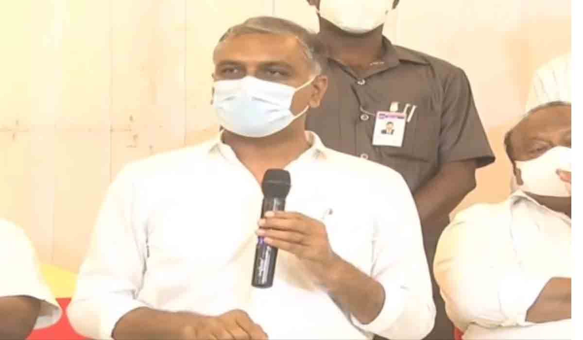 కేంద్రం నుంచి రూ.40 లక్షలు ఇప్పిస్తారా? : బీజేపీకి హరీశ్‌రావు సవాల్