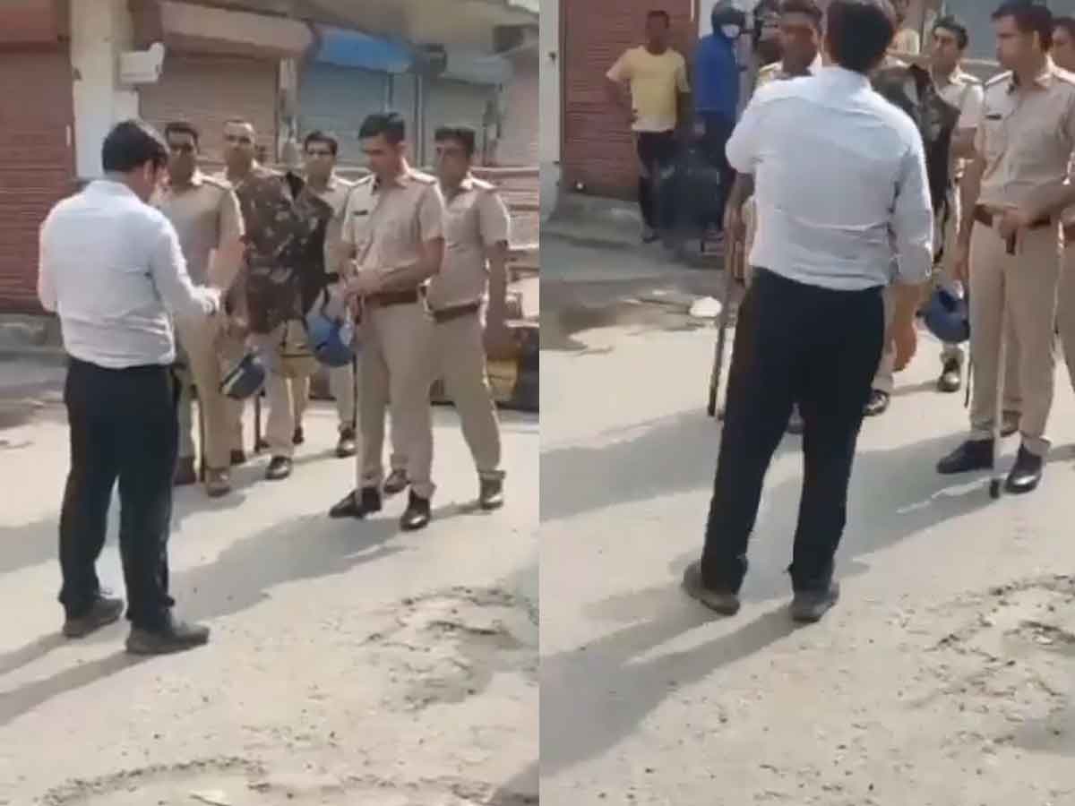 Haryana Farmers Protest : ఆ రైతుల త‌ల‌లు ప‌గుల‌గొట్టండి.. పోలీసుల‌కు హ‌ర్యానా అధికారి ఆదేశాలు.. వీడియో