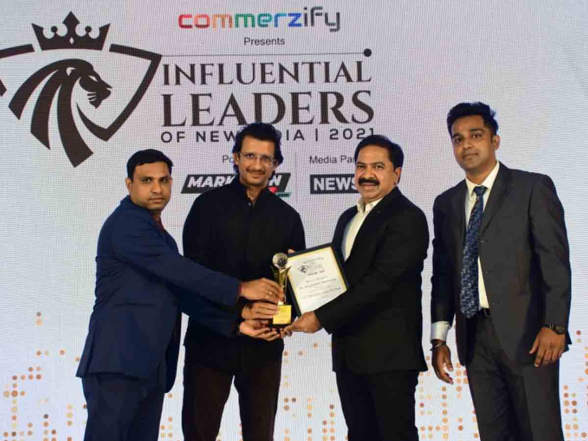 లక్ష్మీనారాయణకు ‘ది లీడర్స్‌ ఆఫ్‌ న్యూ ఇండియా’ అవార్డు