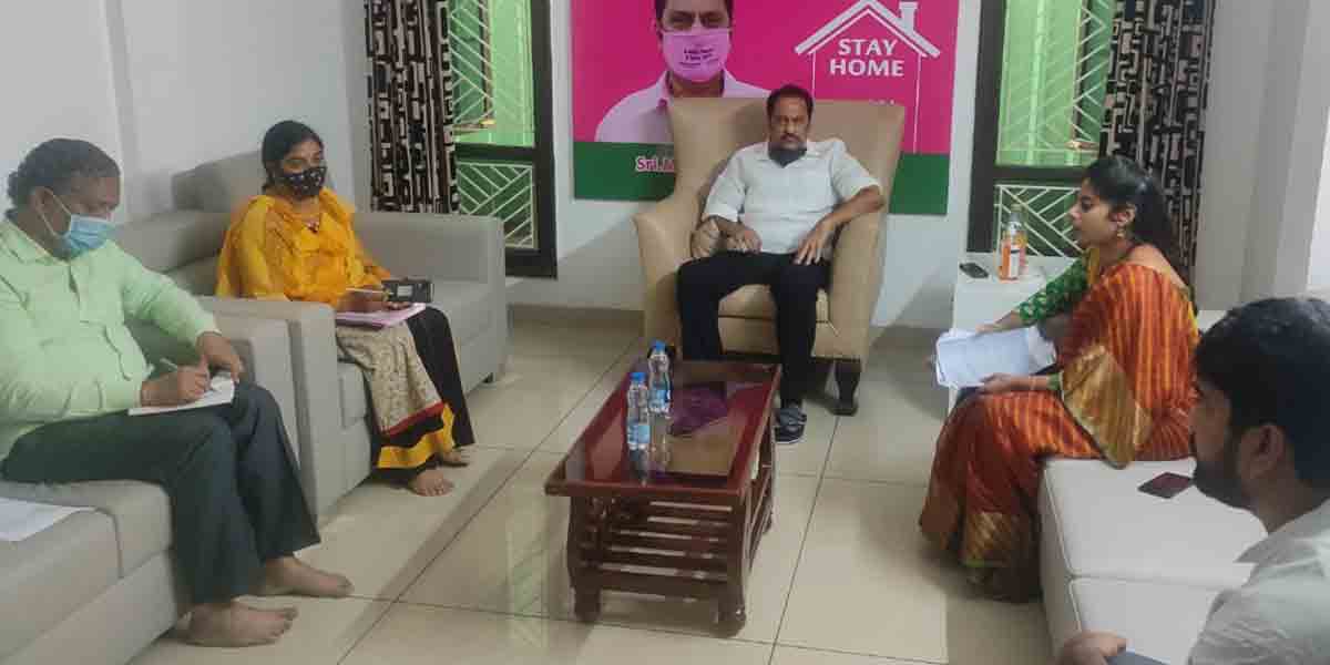 టౌన్‌ప్లానింగ్‌ అధికారులు తీరుమార్చుకోవాలి : ఎమ్మెల్యే మాగంటి