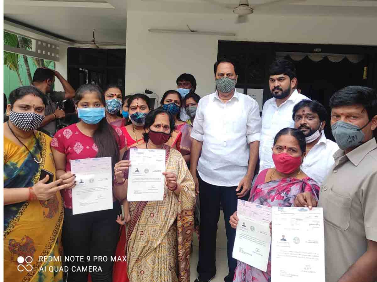 పేదలకు మేలు జరిగితే ప్రతిపక్షాలు ఓర్చుకోలేకపోతున్నాయి