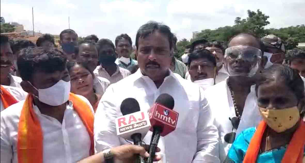 ప్రజల అభీష్టం మేరకే అభయాంజనేయ స్వామి ఆలయ నిర్మాణం