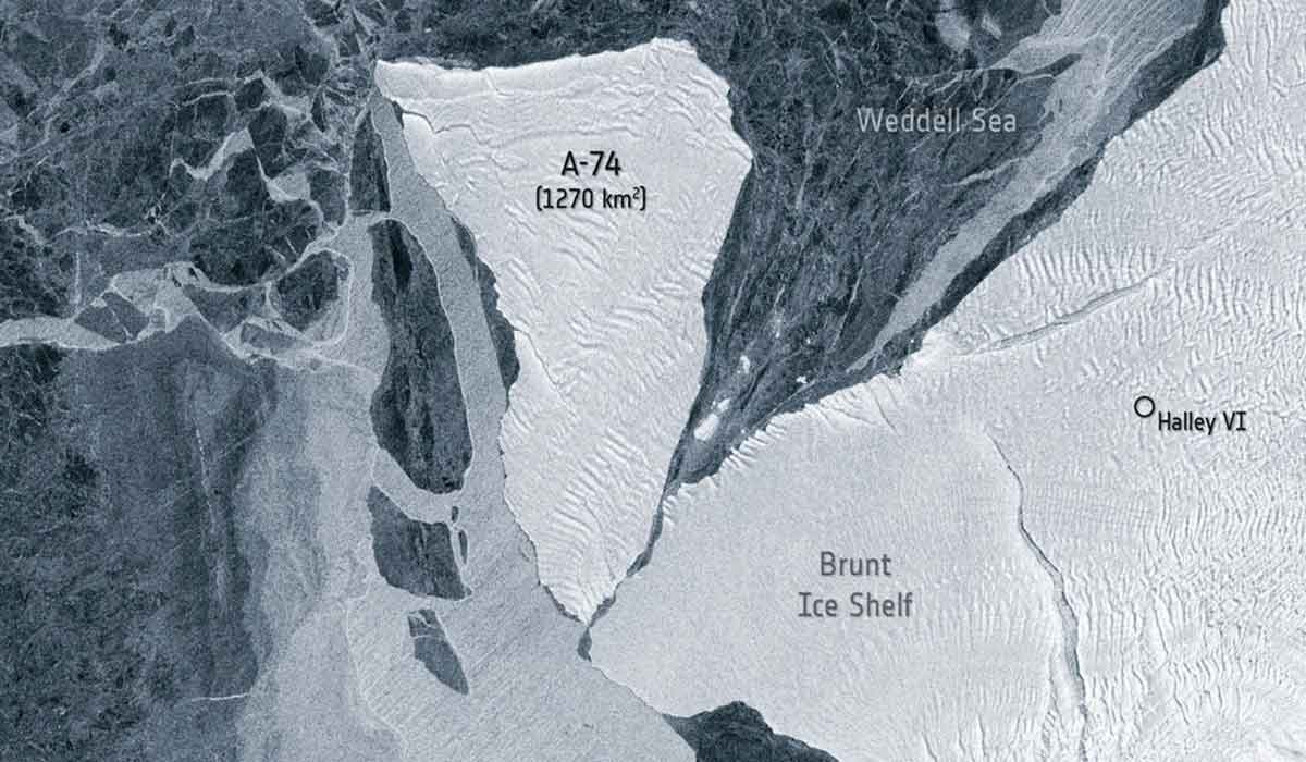 Antarctica: అంటార్కిటికాలో భ‌య‌పెడుతున్న భారీ మంచు కొండ‌
