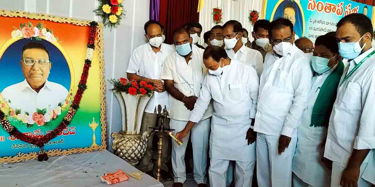 కాంబ్లే నాందేవ్ మృతి తీర‌ని లోటు : మంత్రి ఐకే రెడ్డి