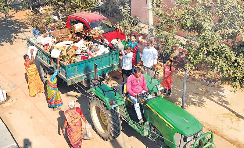 పల్లె పారిశుధ్యానికి‘ఉపాధి’ ఊతం