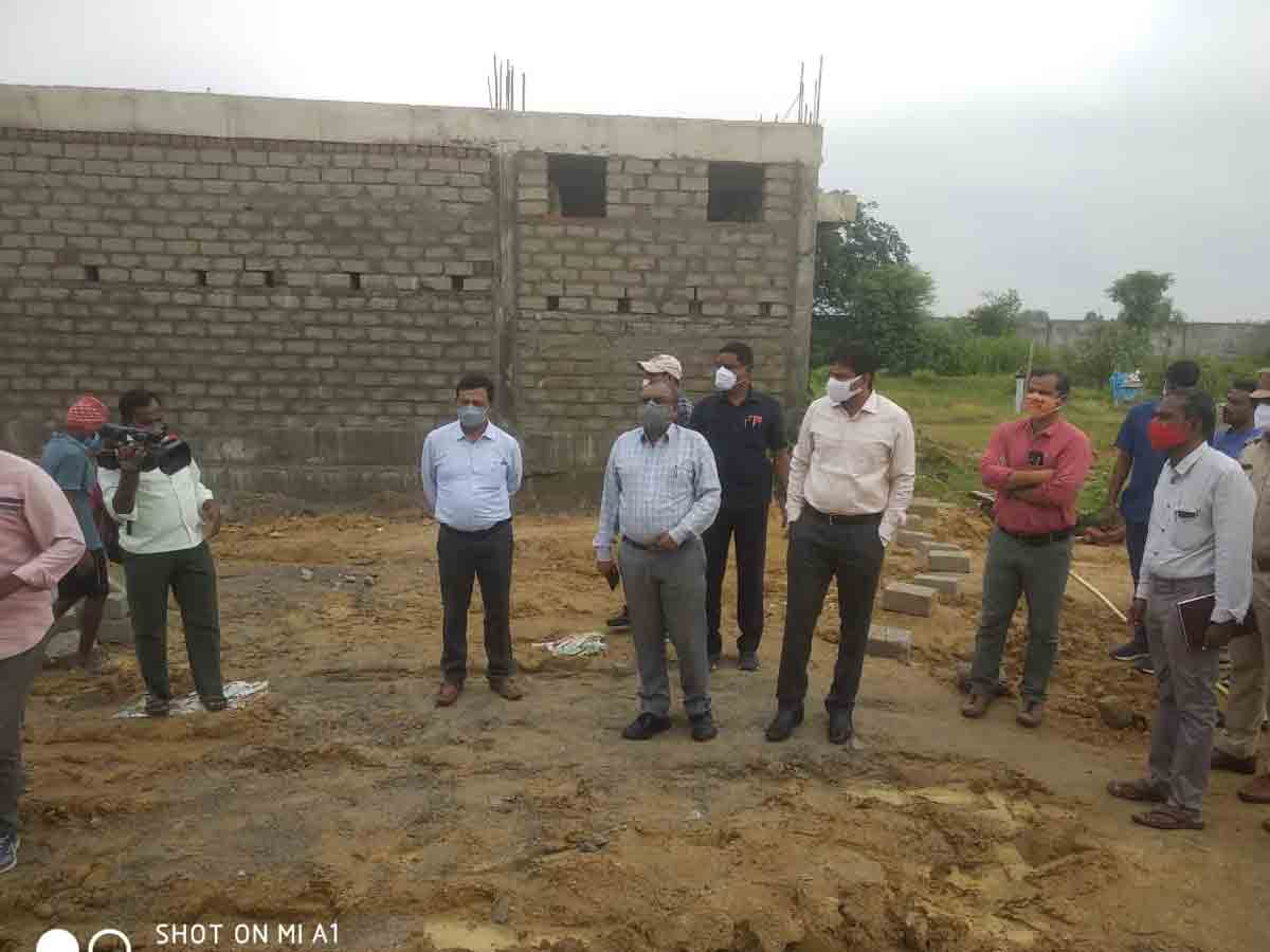 సెప్టెంబర్ 30లోగా ఈవీఎం గోడౌన్ల నిర్మాణ పనులు పూర్తి చేయాలి