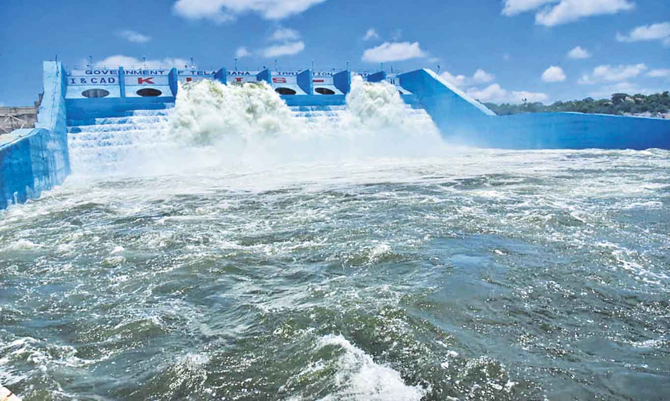 మల్లన్నసాగర్‌లోకి కాళేశ్వర గంగ