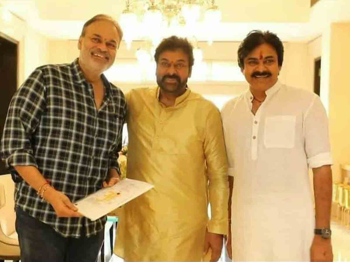HBD Chiranjeevi : ఫ్యాన్స్‌కు స‌ర్‌ప్రైజ్‌.. మెగా బ్రదర్స్ పిక్ అదిరింది..