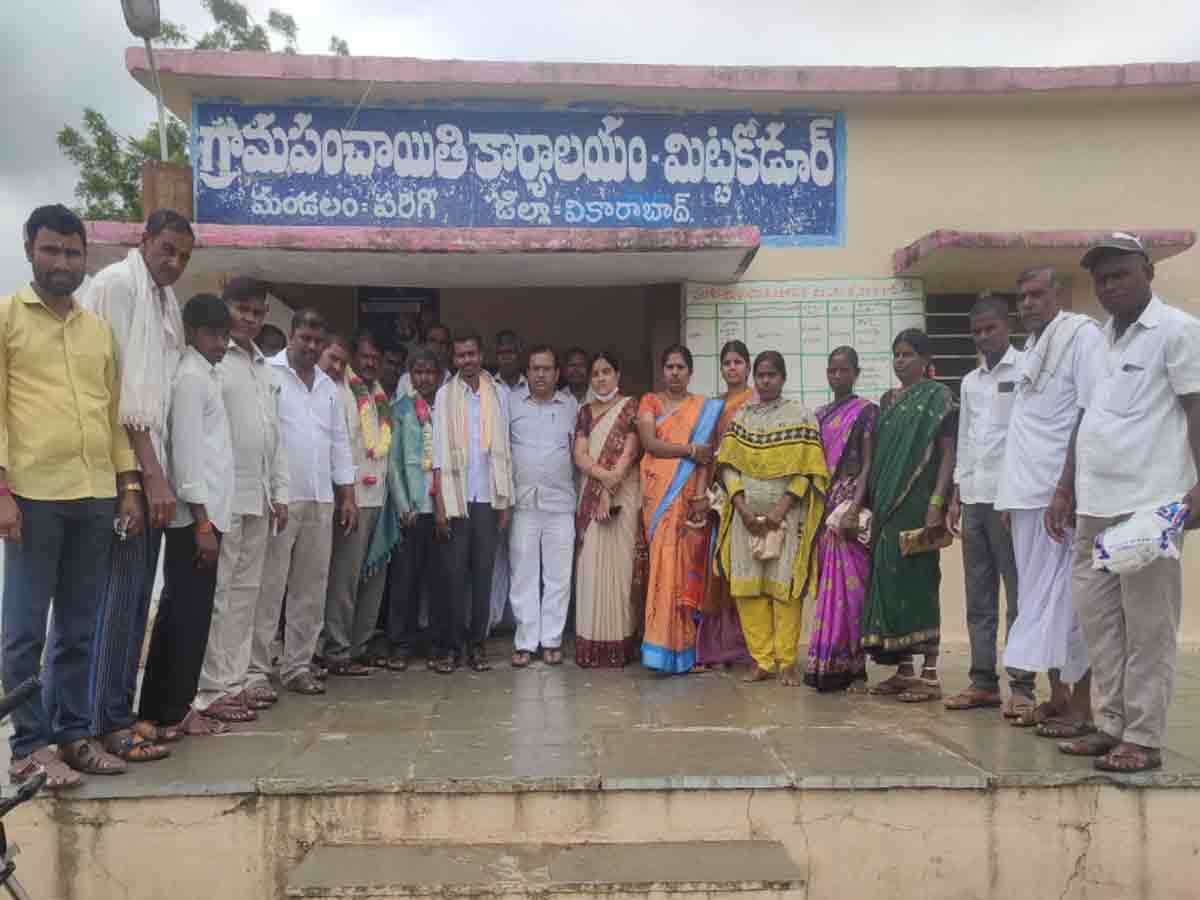 మిట్టకోడూర్ ఉపసర్పంచ్‌గా గుడాల మల్లయ్య…