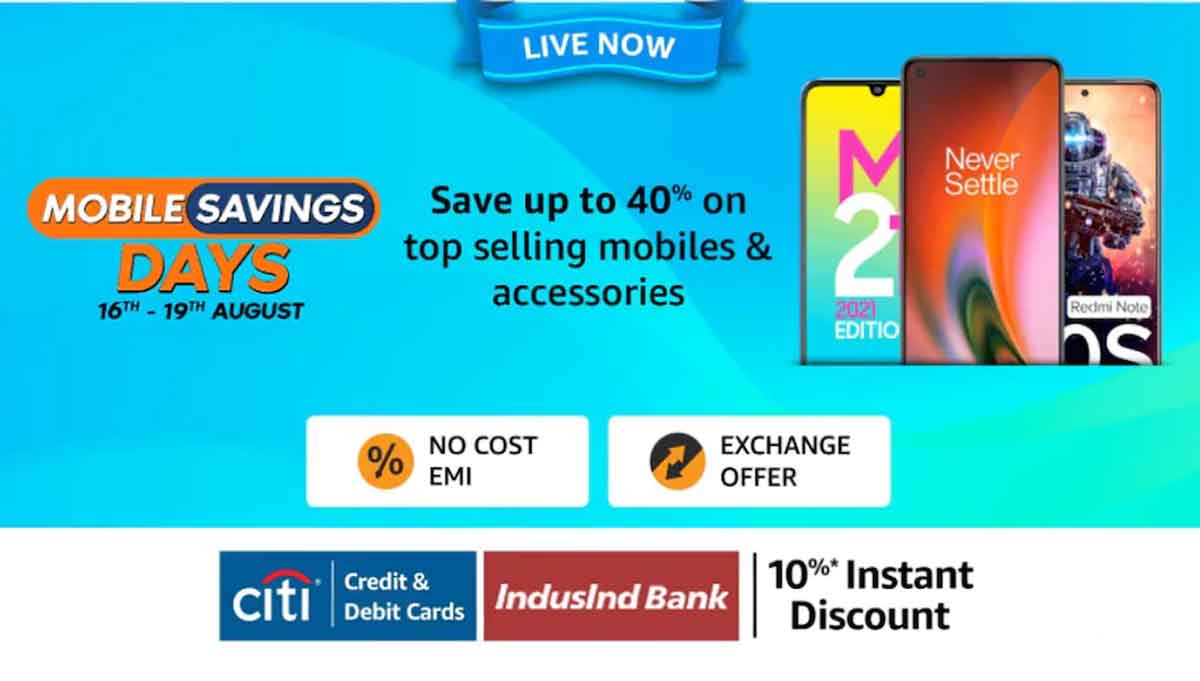 Amazon Mobile Savings Days : బ‌డ్జెట్‌ ఫోన్ కొనాల‌నుకుంటున్నారా? మొబైల్ సేవింగ్స్ సేల్‌లో భారీ డిస్కౌంట్లు