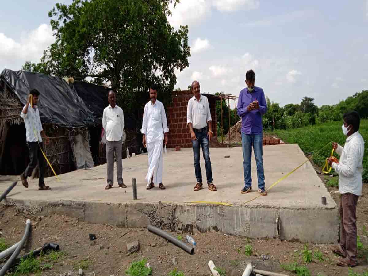 పంట నూర్పిడి కల్లాలను నిర్మించుకోవాలి..