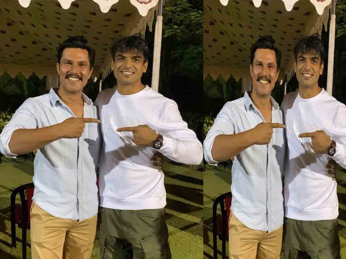 Neeraj Chopra: త‌న ఫేవ‌రేట్ హీరోని క‌లుసుకున్న నీర‌జ్ చోప్రా