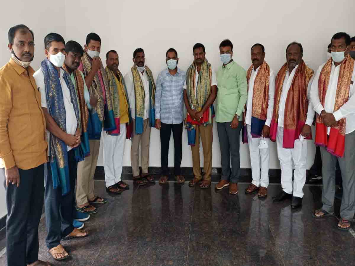 పీఏసీఎస్ వైస్ చైర్మన్ గా నల్తూరి క్రిష్ణ..