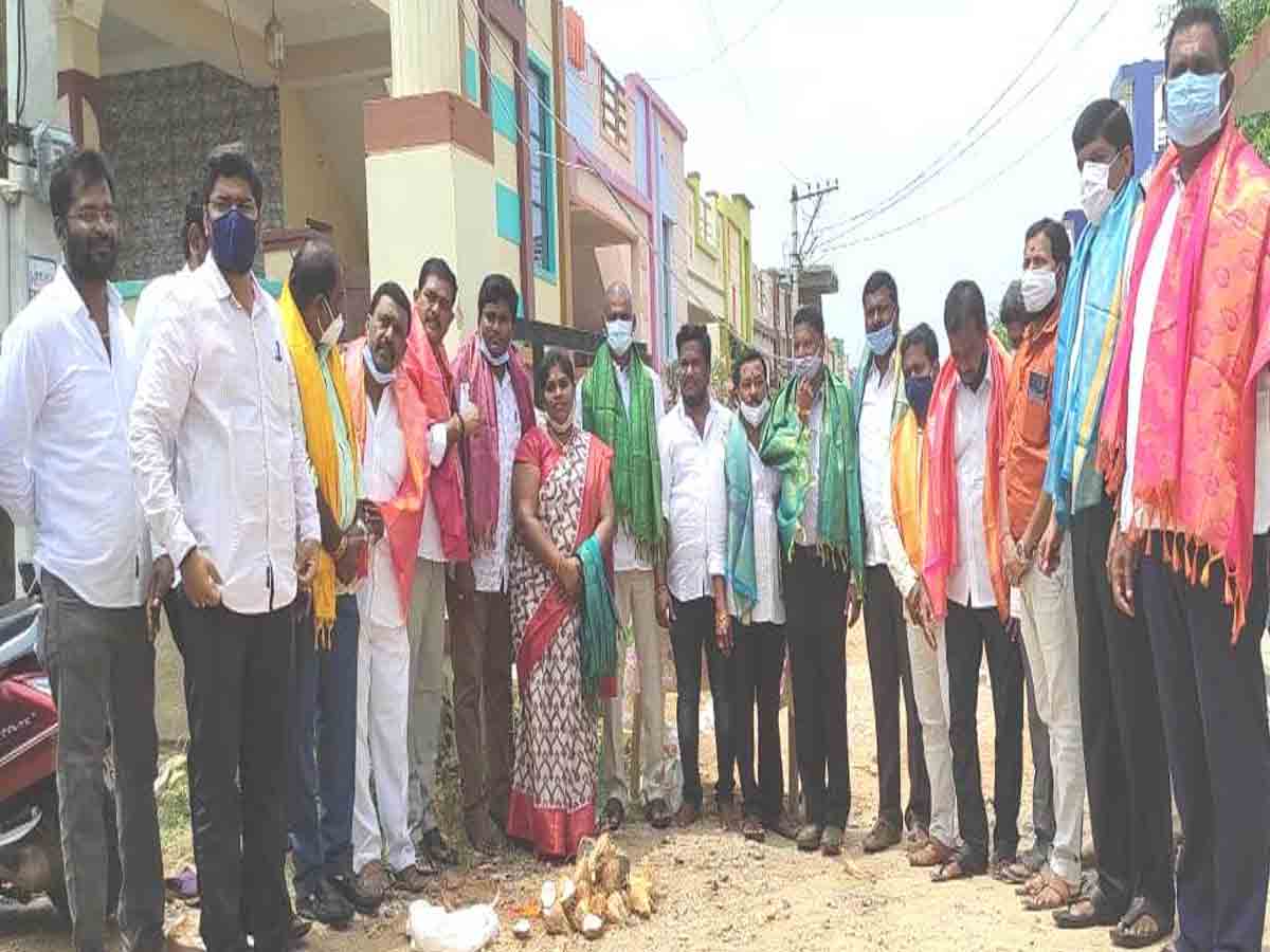 మౌళిక సదుపాయాల కల్పనకు మున్సిపాలిటీ కృషి..