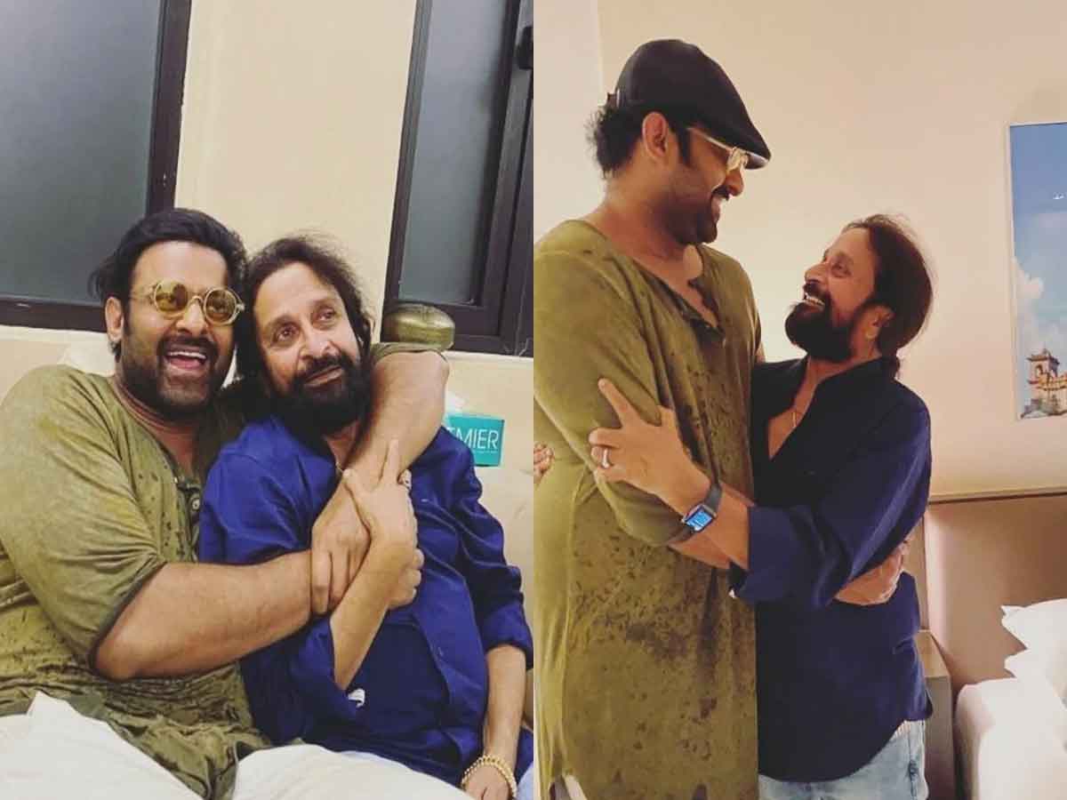 ప్ర‌భాస్‌తో ఉన్న ఈ వ్య‌క్తిని గుర్తు ప‌ట్టారా..!