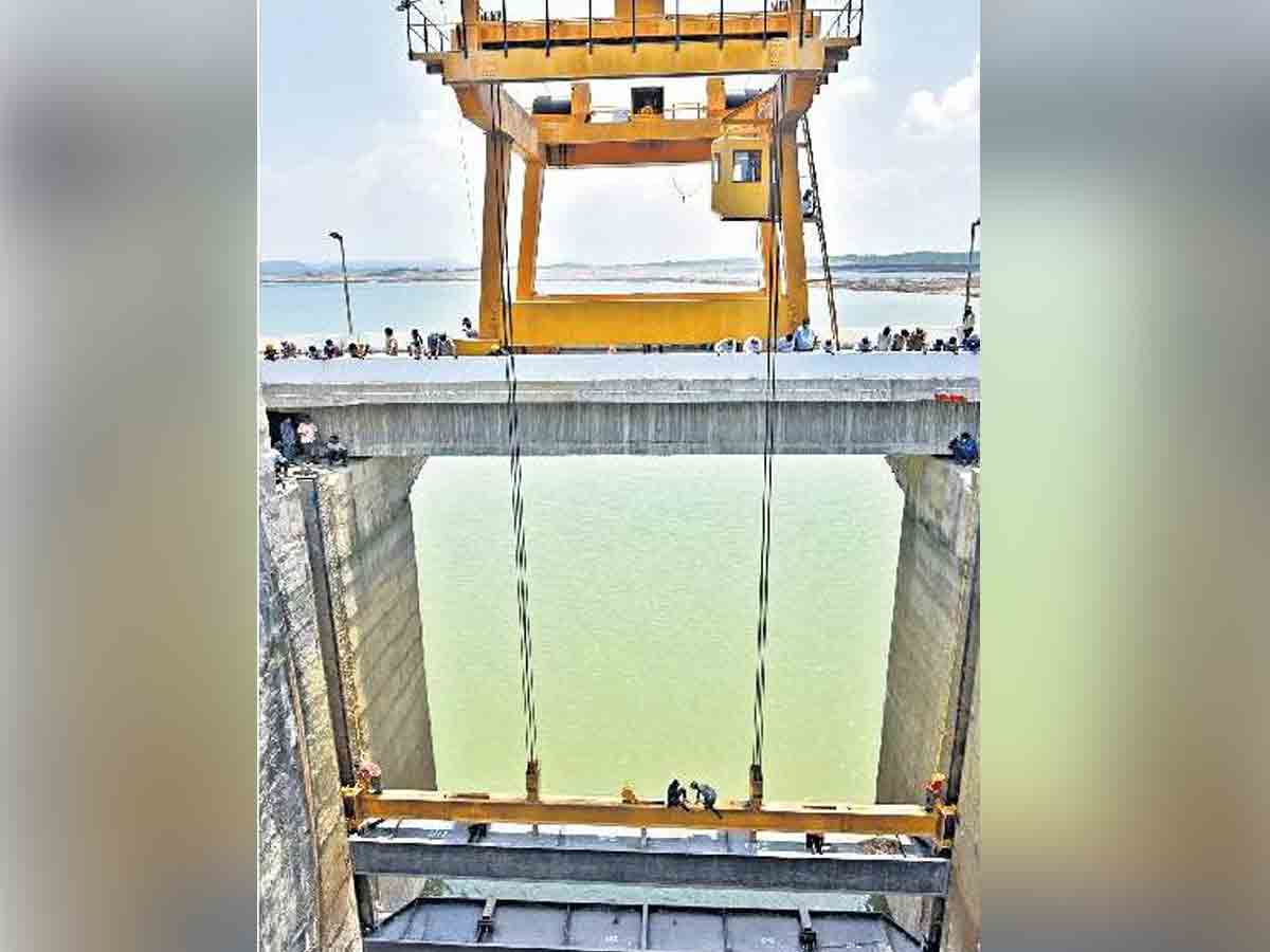 ముగిసిన పులిచింతల ప్రాజెక్ట్‌ మరమ్మతు పనులు