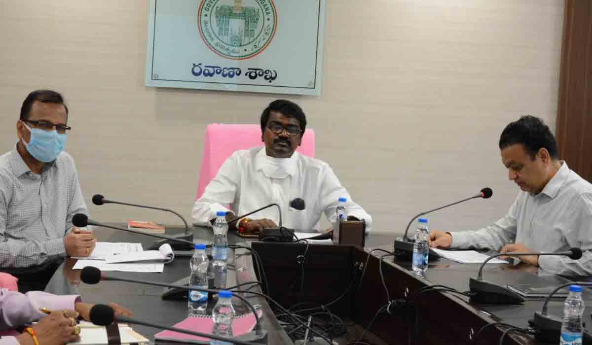 ఆర్టీసీ ఆర్థిక స్థితిగ‌తుల‌పై మంత్రి పువ్వాడ అజ‌య్‌కుమార్ స‌మీక్ష‌