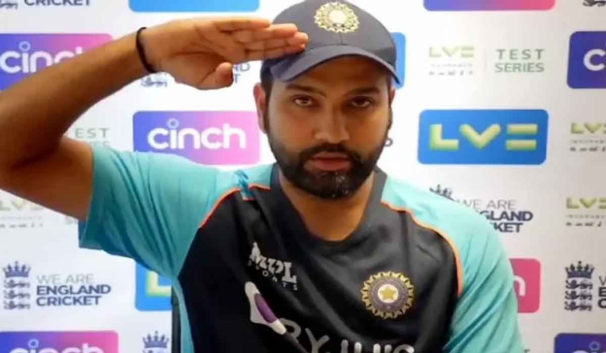 Rohit Sharma: రిపోర్టర్కు సెల్యూట్ చేసిన రోహిత్.. వీడియో