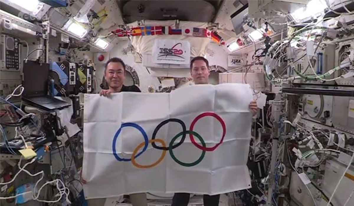 Space Olympics: స్పేస్‌స్టేష‌న్‌లో ఆస్ట్రోనాట్ల ఒలింపిక్స్.. వీడియో